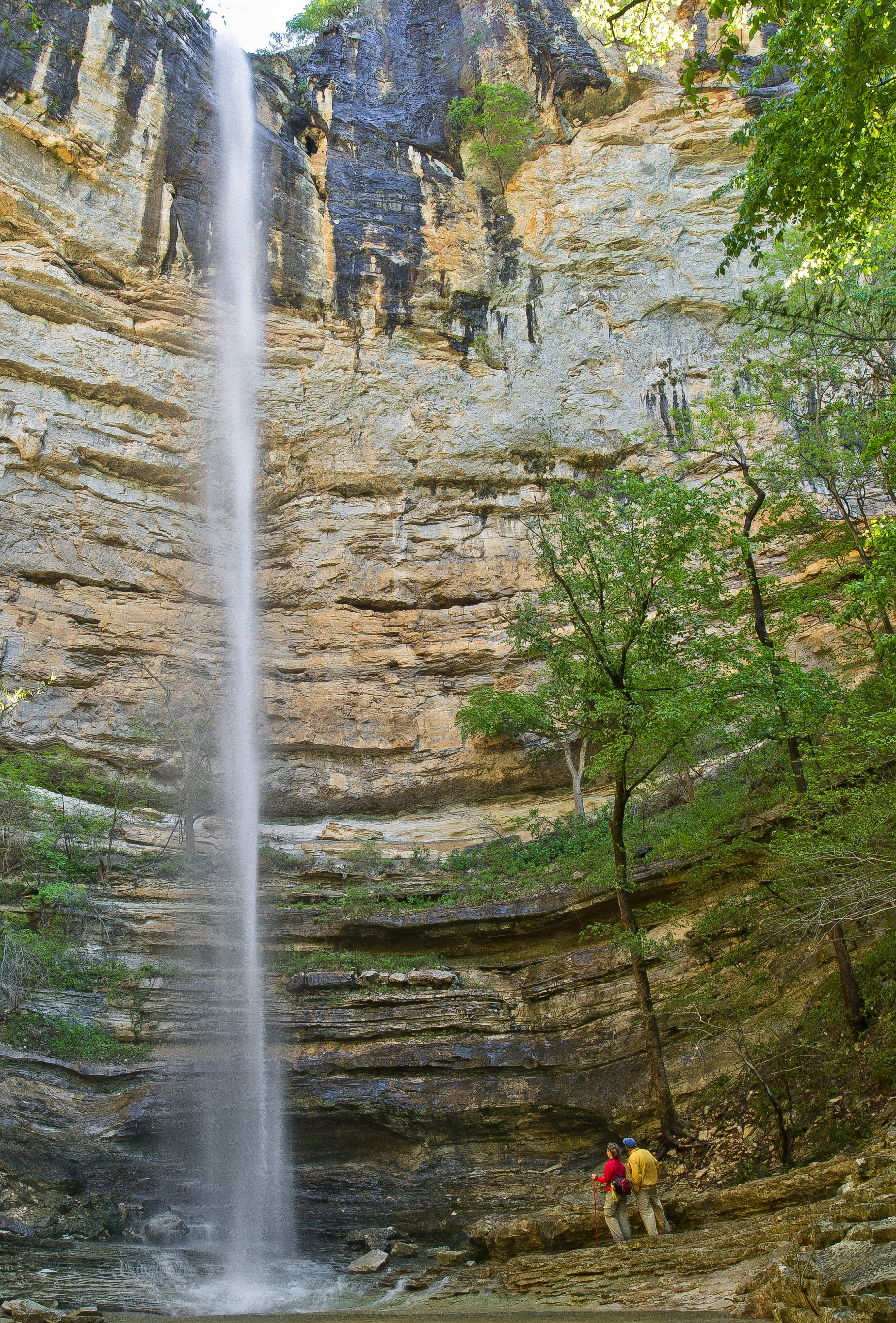 Hemmed-In Hollow Waterfall