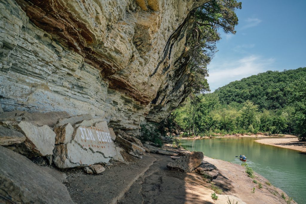 Jim Bluff on the Buffalo National River.